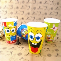 一次性彩印纸杯咖啡杯奶茶杯豆浆杯