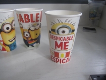 一次性彩印纸杯咖啡杯奶茶杯豆浆杯