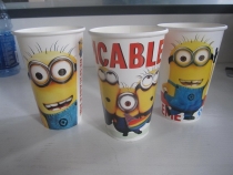 一次性彩印纸杯咖啡杯奶茶杯豆浆杯