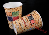一次性彩印纸杯咖啡杯奶茶杯豆浆杯